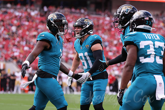 Jaguars 49ers Football
