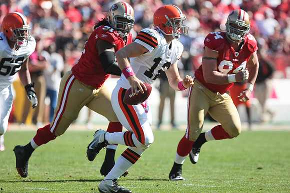 NFL: Browns at 49ers