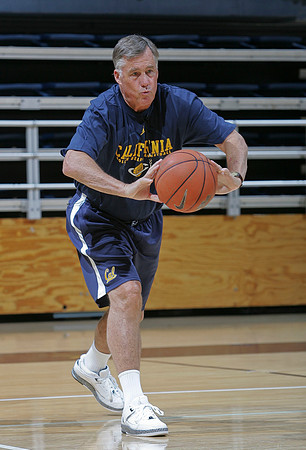 Cal Men's Basketball Practice