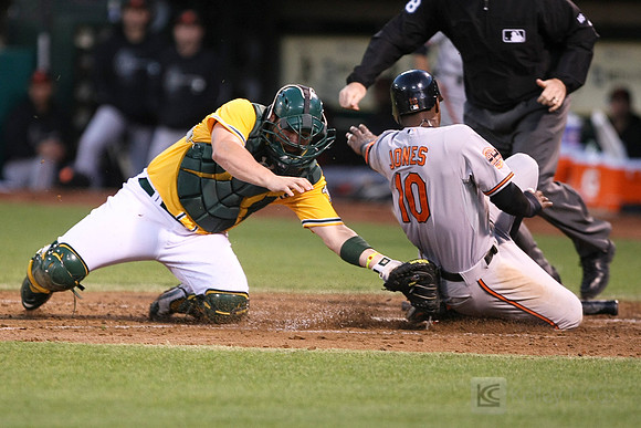 MLB: Baltimore Orioles at Oakland Athletics