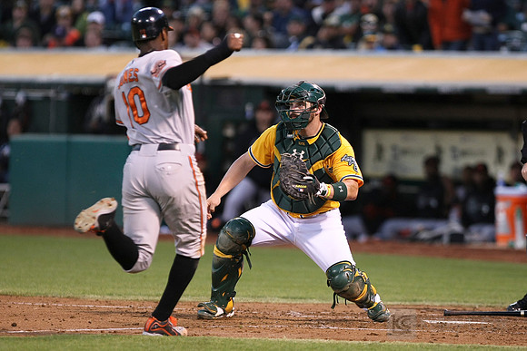 MLB: Baltimore Orioles at Oakland Athletics