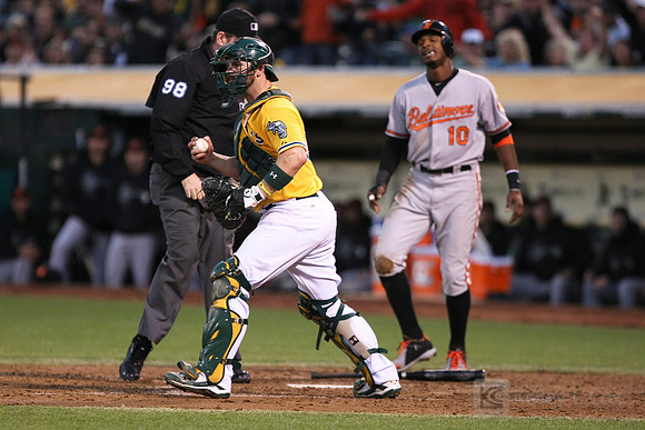 MLB: Baltimore Orioles at Oakland Athletics