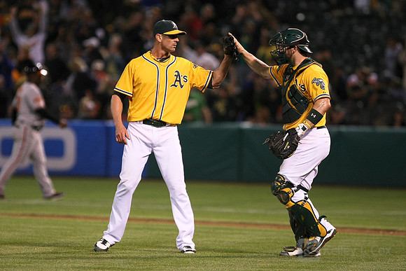 MLB: Baltimore Orioles at Oakland Athletics