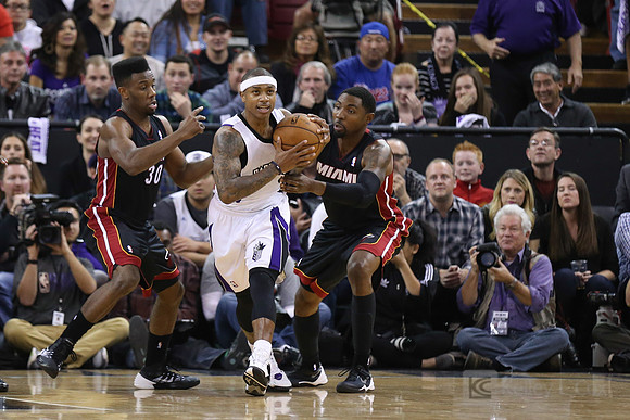 NBA: Miami Heat at Sacramento Kings
