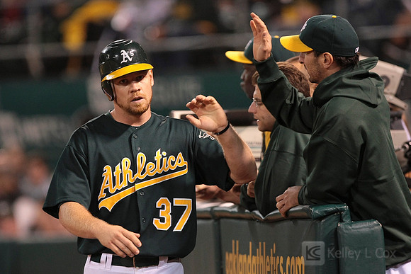 MLB: Cleveland Indians at Oakland Athletics