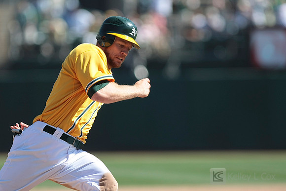 MLB: Texas Rangers at Oakland Athletics