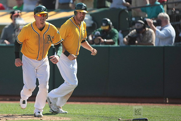 MLB: Texas Rangers at Oakland Athletics