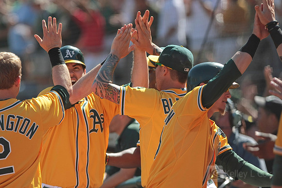 MLB: Texas Rangers at Oakland Athletics