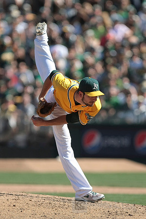 MLB: Texas Rangers at Oakland Athletics