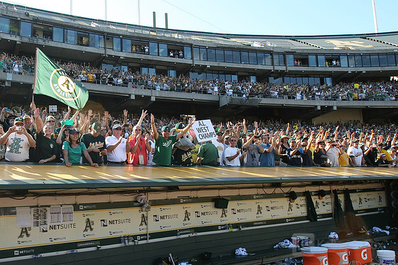 MLB: Texas Rangers at Oakland Athletics