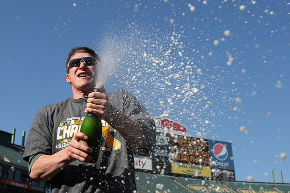 MLB: Texas Rangers at Oakland Athletics