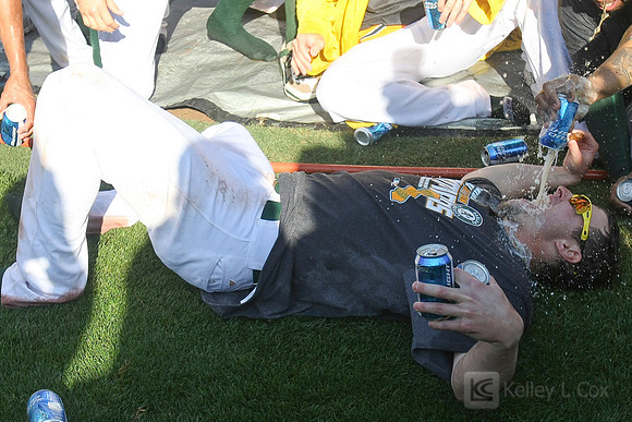 MLB: Texas Rangers at Oakland Athletics