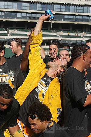 MLB: Texas Rangers at Oakland Athletics