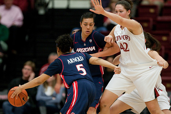NCAA WOMEN'S BASKETBALL 2011 - Jan 6 - Arizona at Stanford