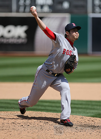 MLB: Boston Red Sox at Oakland Athletics