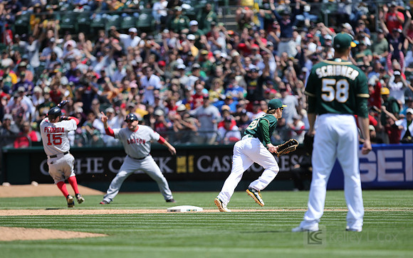 MLB: Boston Red Sox at Oakland Athletics