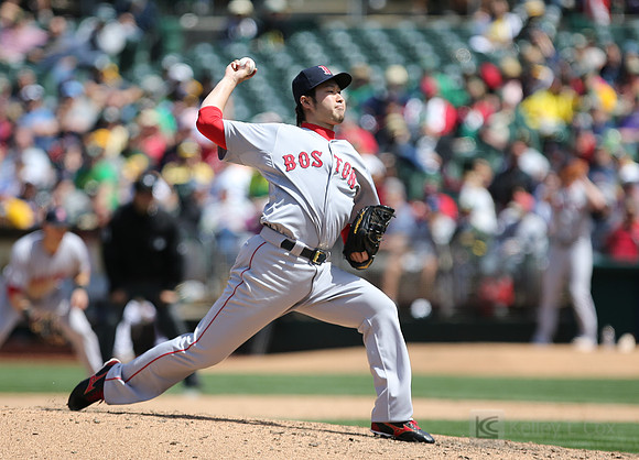 MLB: Boston Red Sox at Oakland Athletics