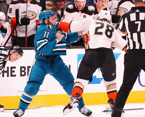 NHL: Anaheim Ducks at San Jose Sharks