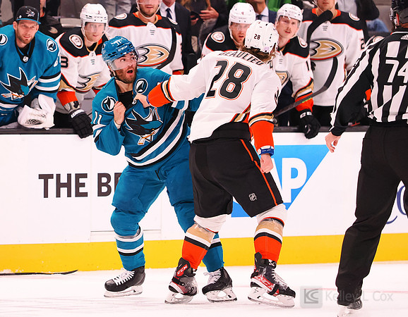 NHL: Anaheim Ducks at San Jose Sharks
