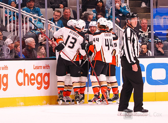 NHL: Anaheim Ducks at San Jose Sharks