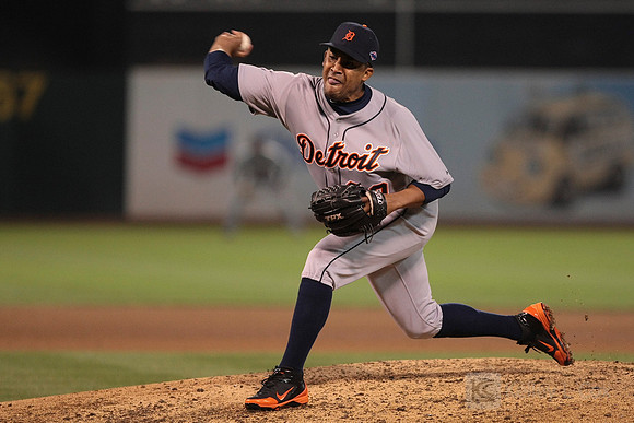 MLB: ALDS-Detroit Tigers at Oakland Athletics