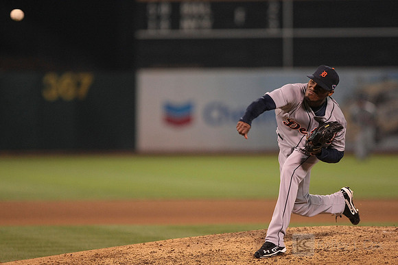 MLB: ALDS-Detroit Tigers at Oakland Athletics