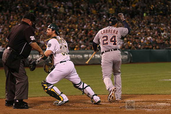 MLB: ALDS-Detroit Tigers at Oakland Athletics