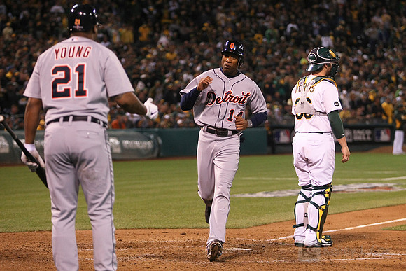 MLB: ALDS-Detroit Tigers at Oakland Athletics