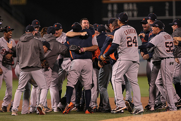 MLB: ALDS-Detroit Tigers at Oakland Athletics