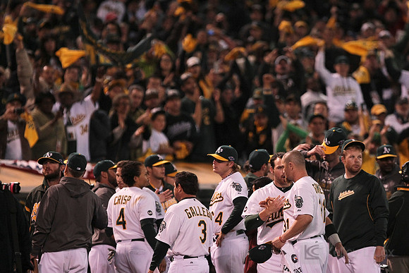 MLB: ALDS-Detroit Tigers at Oakland Athletics