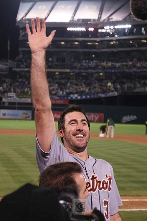 MLB: ALDS-Detroit Tigers at Oakland Athletics