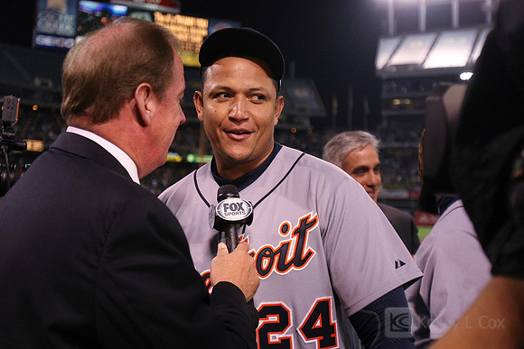 MLB: ALDS-Detroit Tigers at Oakland Athletics