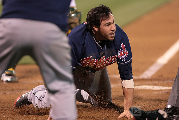 MLB: Cleveland Indians at Oakland Athletics