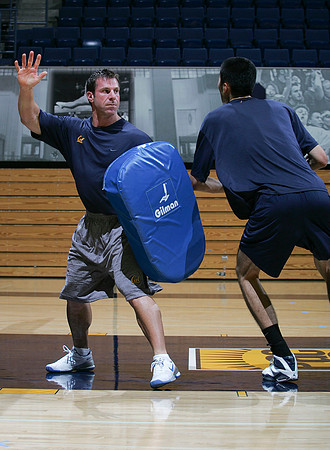 Cal Men's Basketball Practice