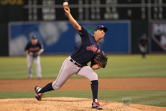 MLB: Cleveland Indians at Oakland Athletics