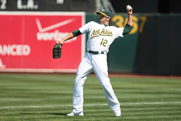 MLB: Los Angeles Angels at Oakland Athletics