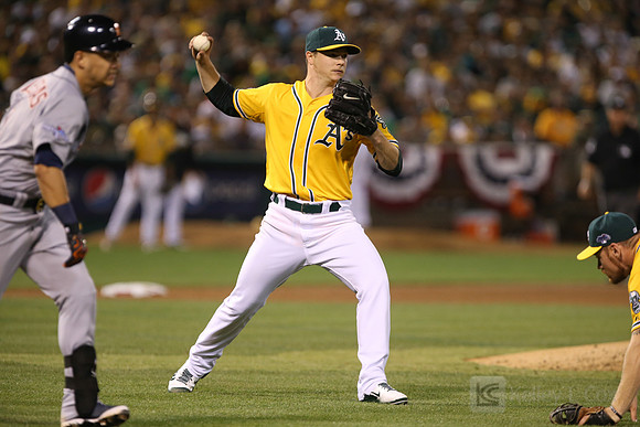 MLB: ALDS-Detroit Tigers at Oakland Athletics