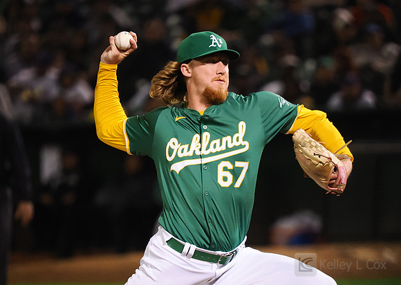 MLB: Texas Rangers at Oakland Athletics