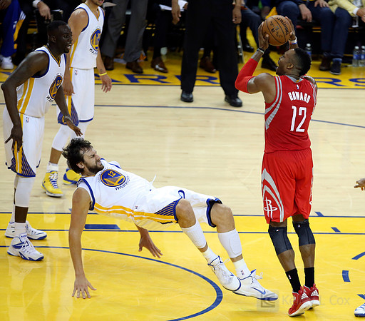 NBA: Playoffs-Houston Rockets at Golden State Warriors