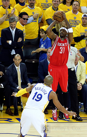 NBA: Playoffs-Houston Rockets at Golden State Warriors