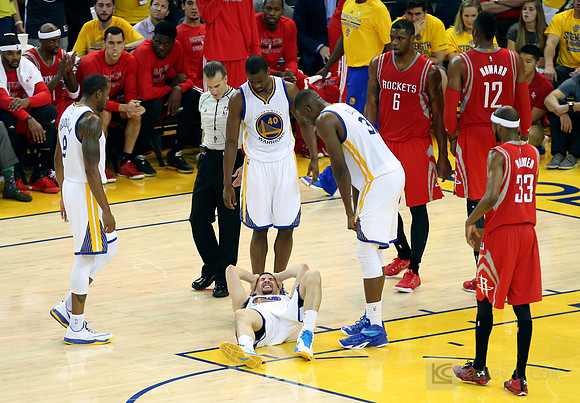NBA: Playoffs-Houston Rockets at Golden State Warriors