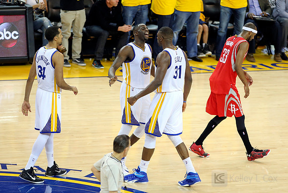 NBA: Playoffs-Houston Rockets at Golden State Warriors