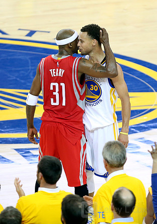 NBA: Playoffs-Houston Rockets at Golden State Warriors