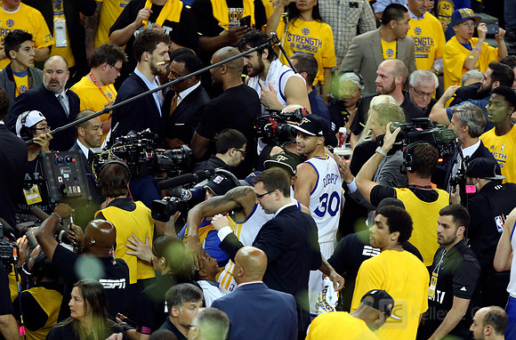 NBA: Playoffs-Houston Rockets at Golden State Warriors