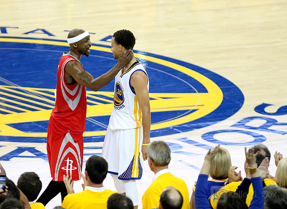 NBA: Playoffs-Houston Rockets at Golden State Warriors