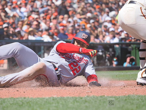 MLB: Washington Nationals at San Francisco Giants