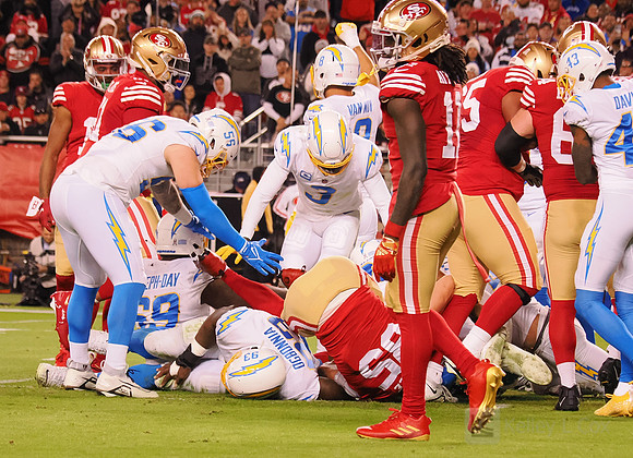 NFL: Los Angeles Chargers at San Francisco 49ers