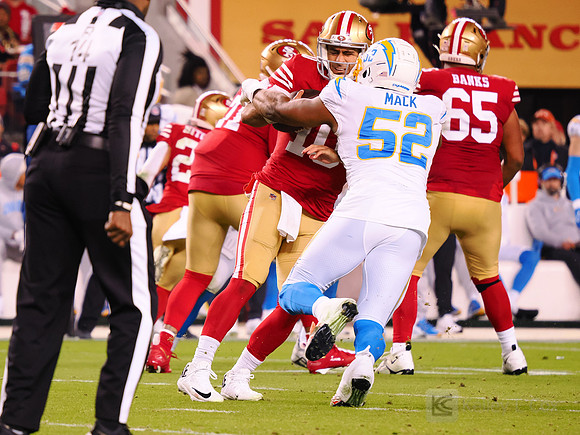 NFL: Los Angeles Chargers at San Francisco 49ers