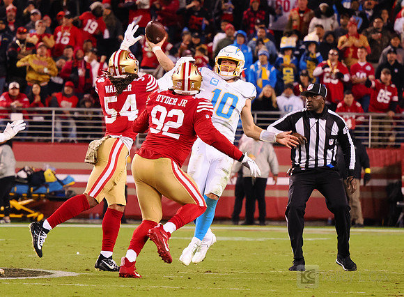 NFL: Los Angeles Chargers at San Francisco 49ers