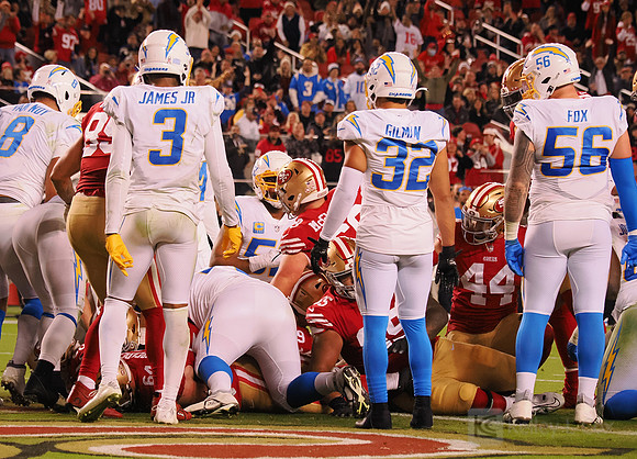 NFL: Los Angeles Chargers at San Francisco 49ers